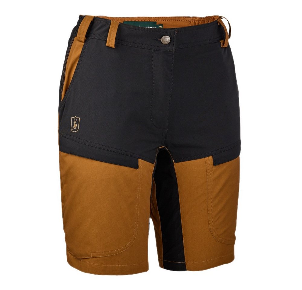 Deerhunter Outdoorhose DEERHUNTER Lady Ann Shorts Bronze von Deerhunter