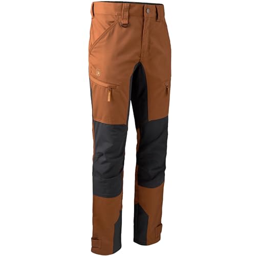 Deerhunter Rogaland Stretch Trousers with Contrast Burnt Orange von Deerhunter