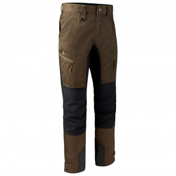 Deerhunter - Rogaland Stretch Trousers with Contrast - Trekkinghose Gr 50 - Regular braun von Deerhunter