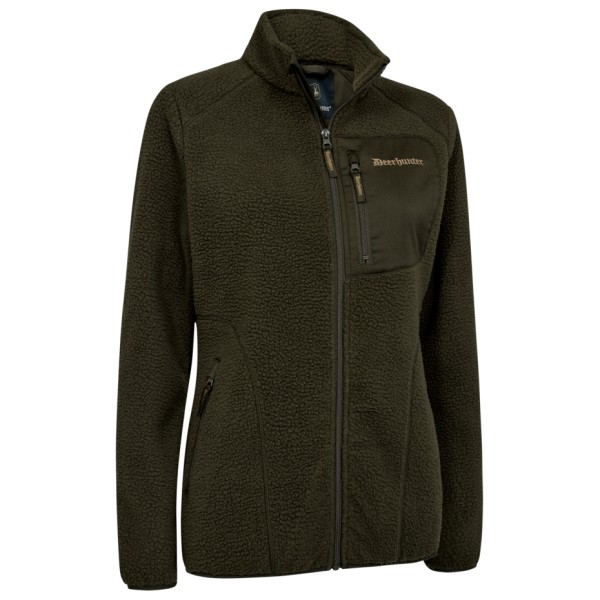 Deerhunter - Women's Atlas Fleece Jacket - Fleecejacke Gr 40 oliv von Deerhunter