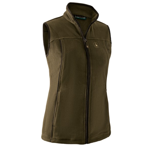 Deerhunter - Women's Eagle Fleece Waistcoat - Fleeceweste Gr 36 oliv/braun von Deerhunter