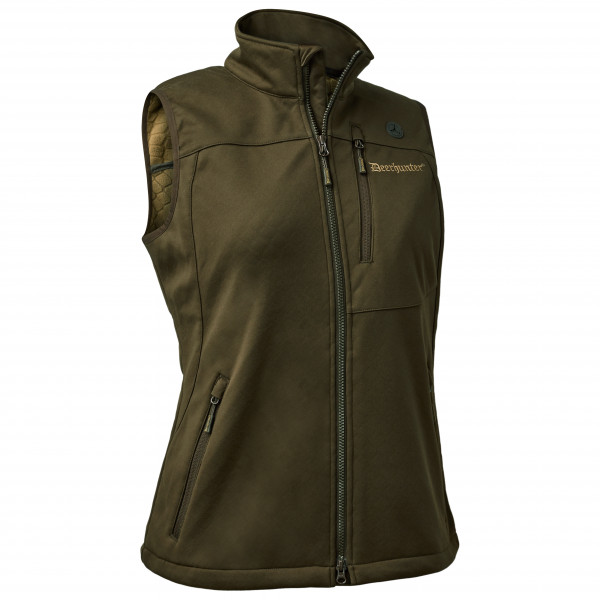 Deerhunter - Women's Excape Softshell Waistcoat - Softshellweste Gr 40 oliv von Deerhunter