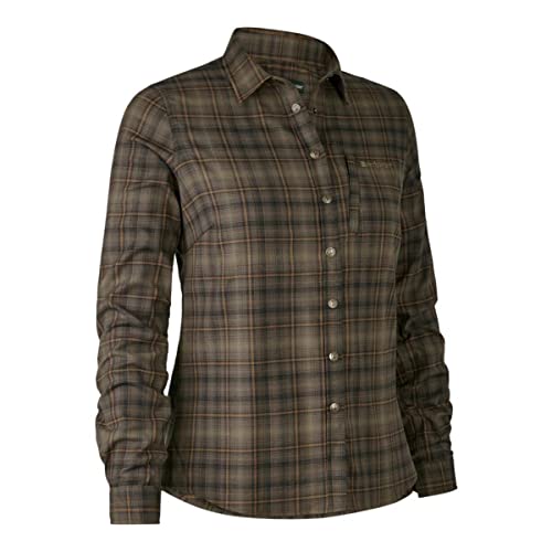 Lady Emery Shirt Green Check von Deerhunter