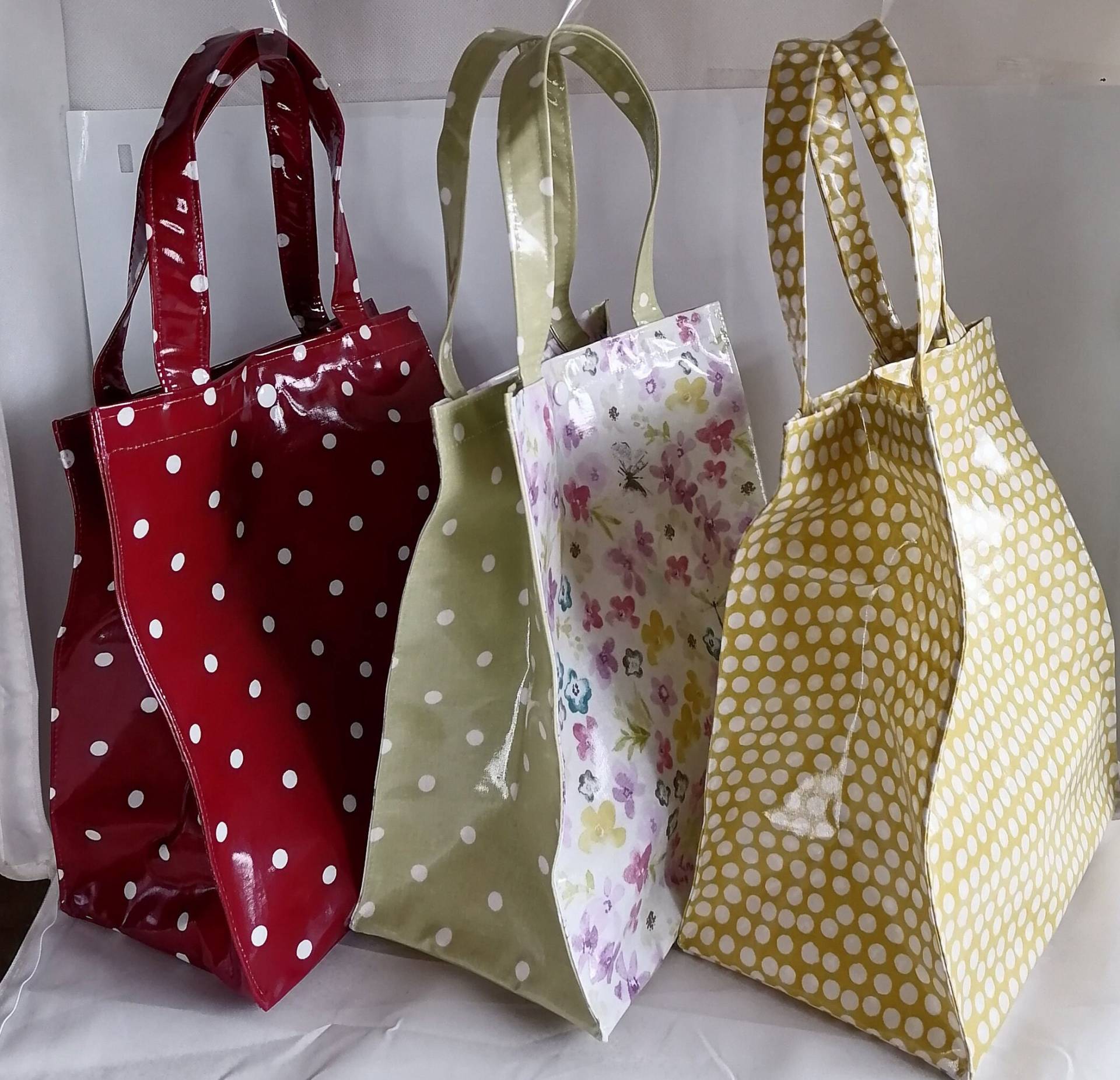 Lunchtasche Aus 100% Baumwolle Mit Druckknopfverschluss - Spot Lunchtasche Aus 100% Baumwolle Mit Druckknopfverschluss - Spot von DeesCreativeTouches