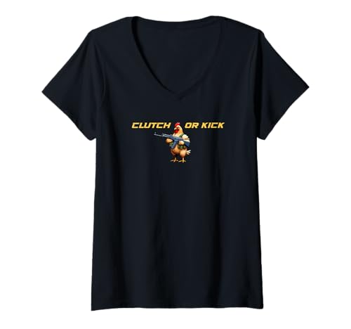 Damen FPS-Spieler lustiges CS-Wettkampfspiel in der ersten Person CS2 T-Shirt mit V-Ausschnitt Damen FPS-Spieler lustiges CS-Wettkampfspiel in der ersten Person CS2 T-Shirt mit V-Ausschnitt von DeesTees