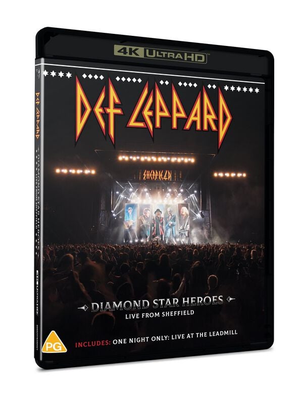 Def Leppard Diamond Star Heroes: Live from Sheffield Blu-Ray multicolor von Def Leppard