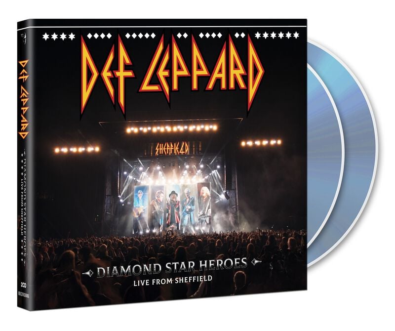 Diamond Star Heroes: Live from Sheffield von Def Leppard - 2-CD (Digipak, Limited Edition) von Def Leppard