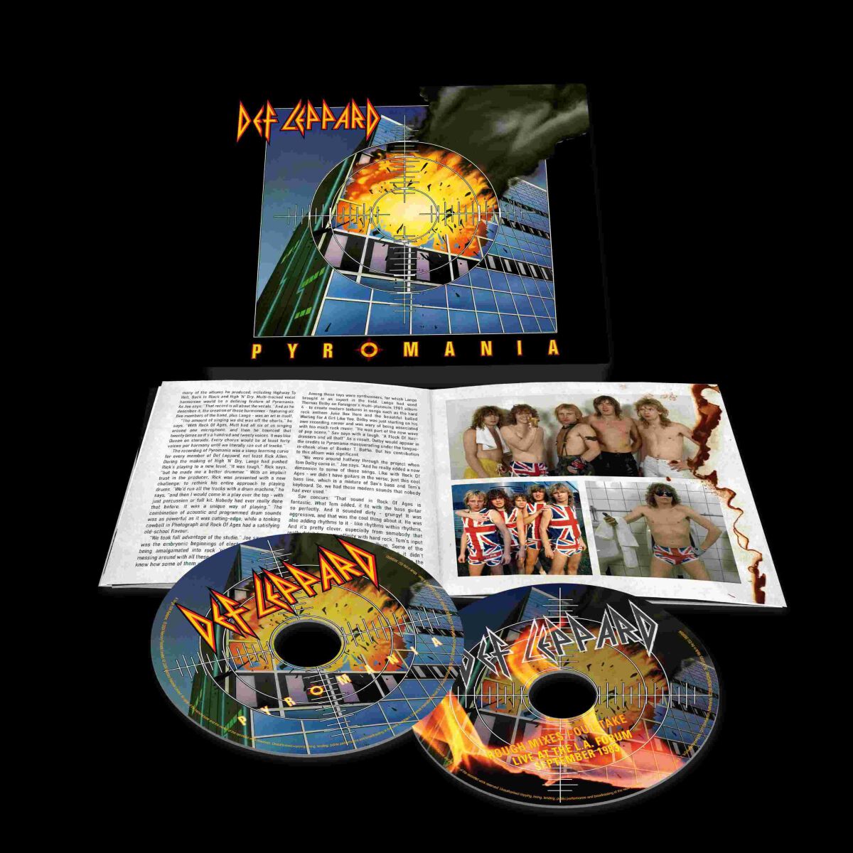 Pyromania von Def Leppard - 2-CD (Deluxe Edition, Digipak, Re-Release) von Def Leppard