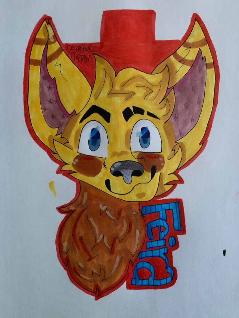 Anstecker Fursuit von DefDipperStudio