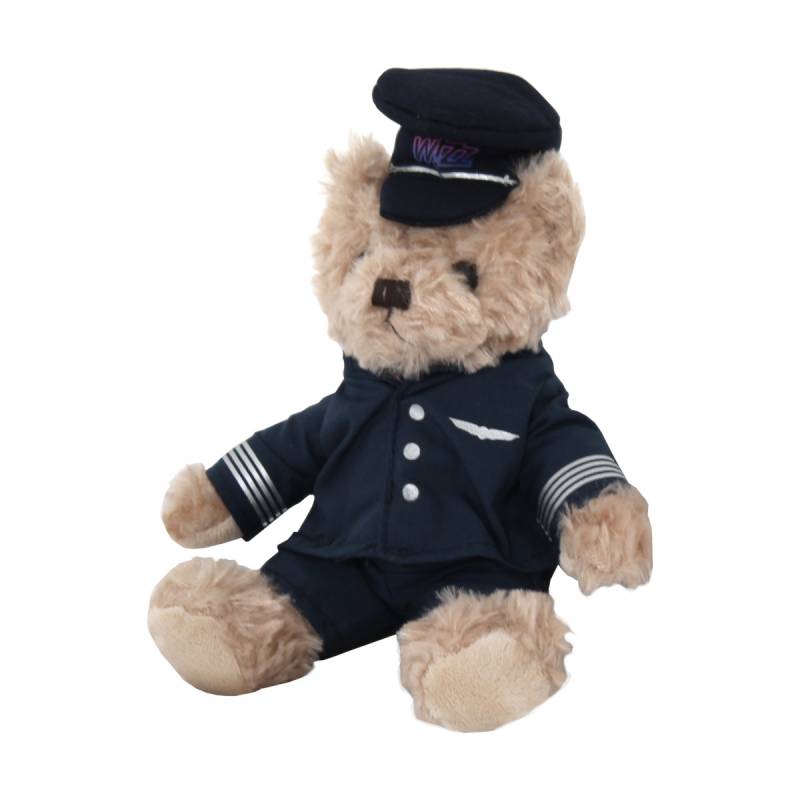 Wizz Airline Teddybär Teddy Bear Plüschtier Kuscheltier 13,5 cm von Default