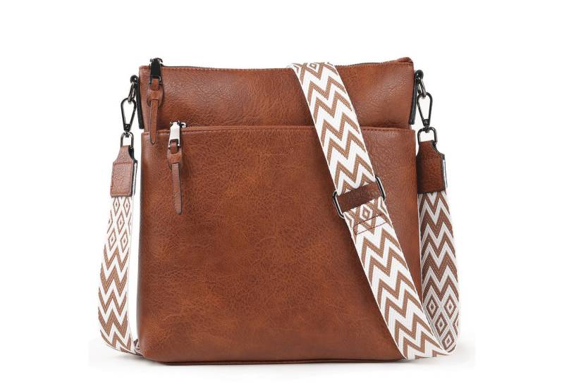 TAN.TOMI Schultertasche Damen Handtasche Crossbody Bag Tasche shopper Freizeit leicht (Für Pendeln Reise Campus Sport Rucksäcke), Umhängetasche Beuteltasche Crossover BodyBag Viel Stauraum von TAN.TOMI