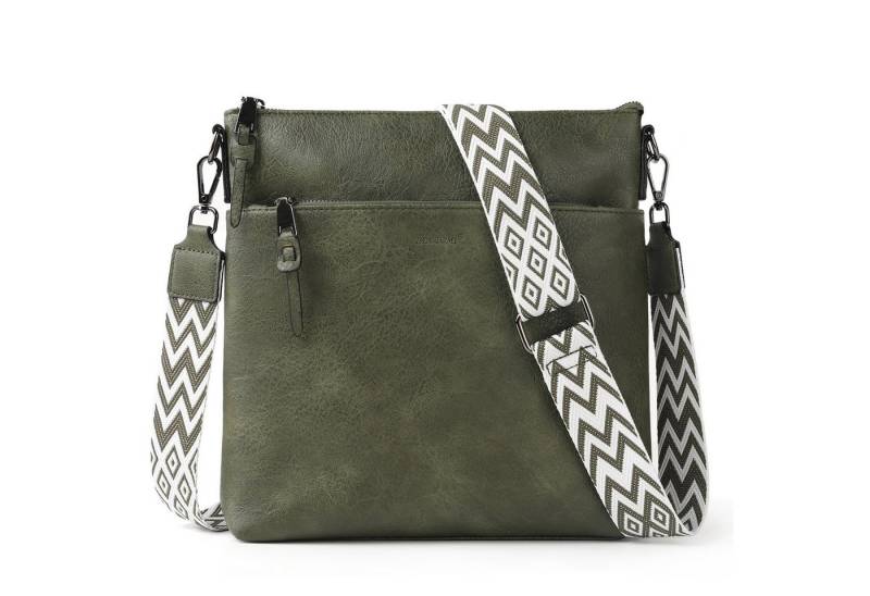 TAN.TOMI Schultertasche Damen Handtasche Crossbody Bag Tasche shopper Freizeit leicht (Für Pendeln Reise Campus Sport Rucksäcke), Umhängetasche Beuteltasche Crossover BodyBag Viel Stauraum von TAN.TOMI