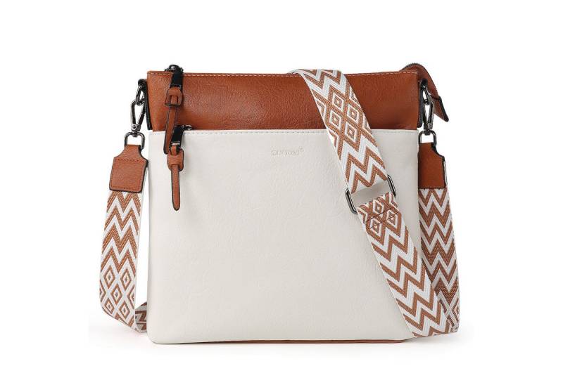 TAN.TOMI Schultertasche Damen Handtasche Crossbody Bag Tasche shopper Freizeit leicht (Für Pendeln Reise Campus Sport Rucksäcke), Umhängetasche Beuteltasche Crossover BodyBag Viel Stauraum von TAN.TOMI
