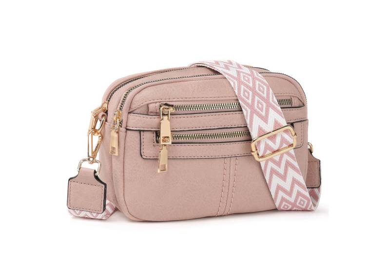 TAN.TOMI Umhängetasche Crossbody Bag Damen Umhängetasche Moderne Taschen Modisch, Vielseitig mit Verstellbarer Schulterriemen von TAN.TOMI