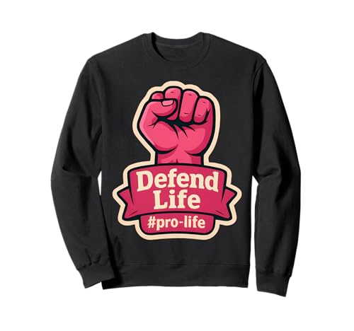 Defend Life Pro-Life Damen Erhöhte Faust Unborn Pro Life Sweatshirt Defend Life Pro-Life Damen Erhöhte Faust Unborn Pro Life Sweatshirt von Defend Life Pro-life Womens Raised Fist Products