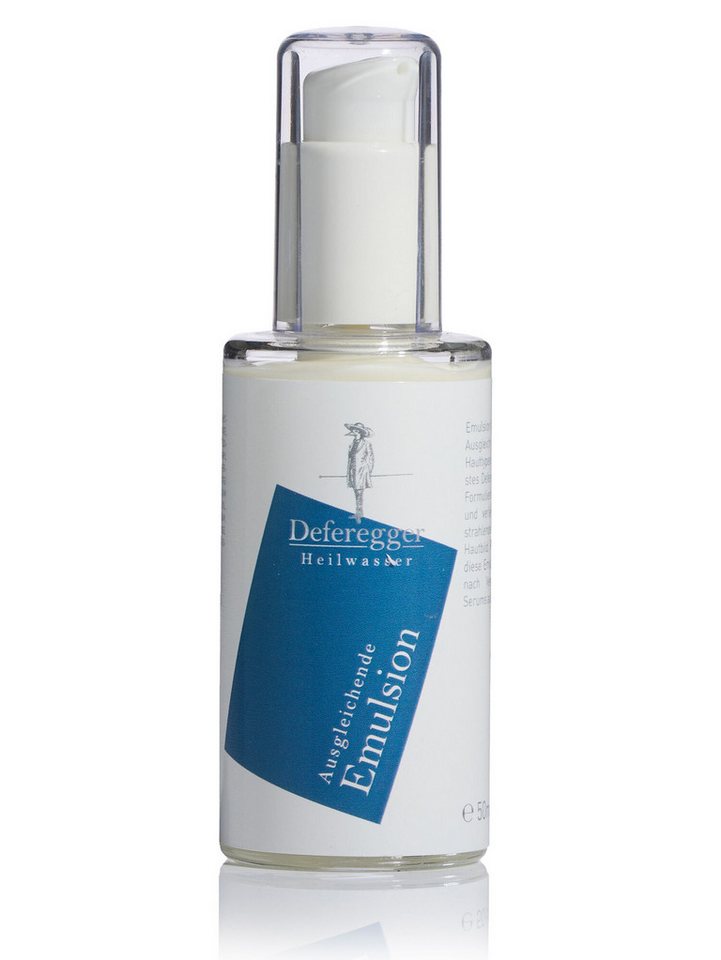 Deferegger Heilwasser Gesichtsemulsion Heilwasser Emulsion, 50 ml, 1-tlg., für unreine, empfindliche & irritierte Haut, gegen Rötungen von Deferegger Heilwasser