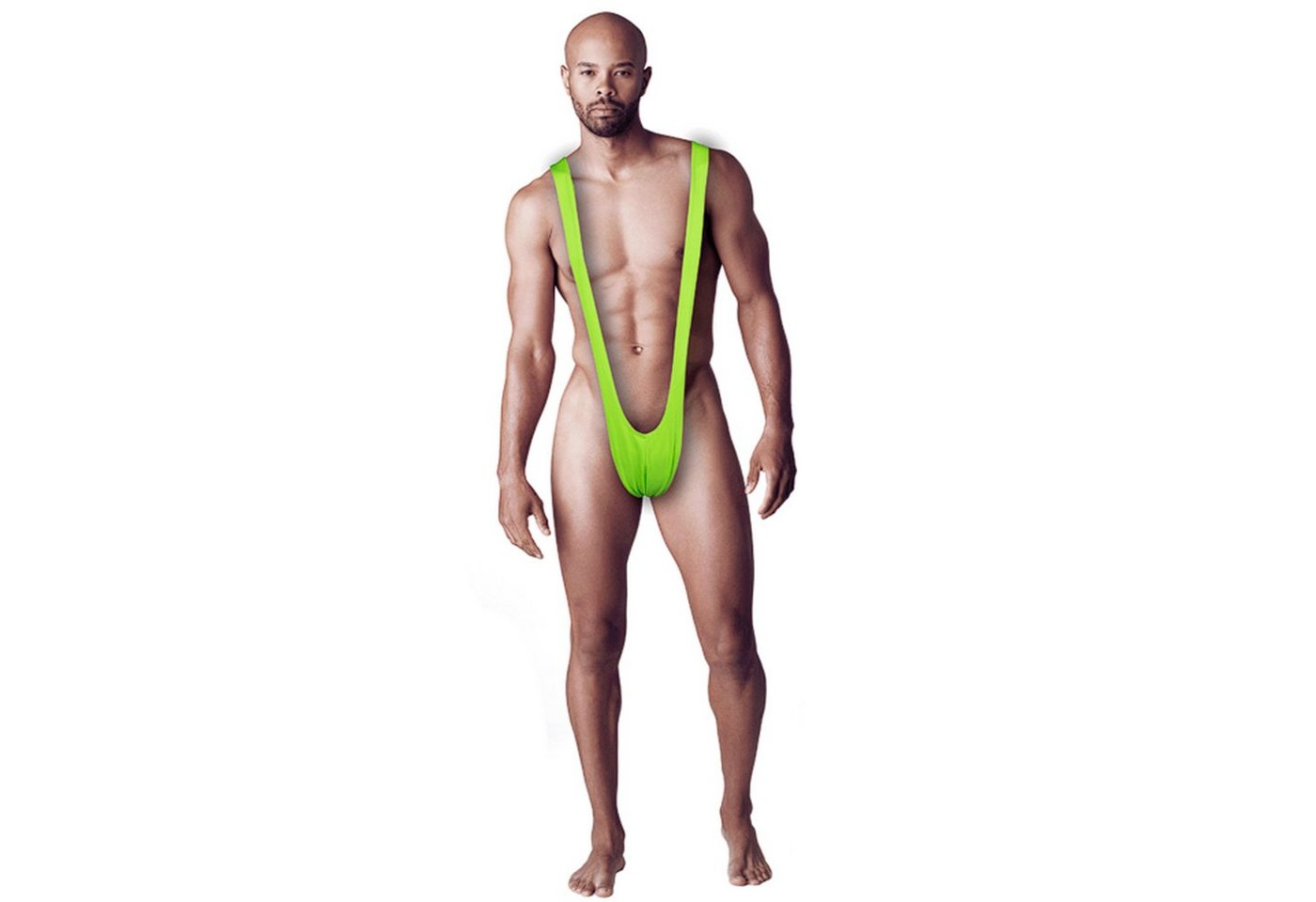 Deggelbam Badeanzug Borat Mankini Badeanzug für Männer mit Humor (Poolparty, Malle Party, Malorca, Beachparty, Love Parade, Für JGA Junggesellenabschied) witzige Geschenkidee für deinen Kumpel von Deggelbam