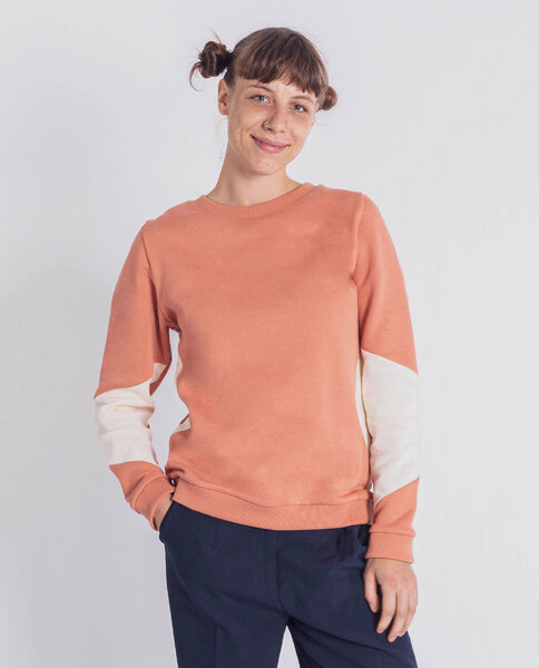 Degree Clothing Damen Pullover mit Inlay aus Bio-Baumwolle - Triangle von Degree Clothing