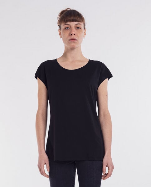 Degree Clothing Damen T-Shirt Modal-Baumwolle | Nero | schwarz von Degree Clothing