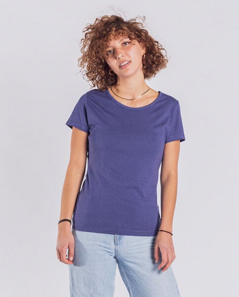 Degree Clothing Damen T-Shirt aus Bio-Baumwolle/Modal - Classic Modal - blau von Degree Clothing