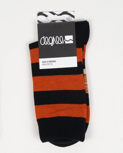 Degree Clothing Socks | Stripes | black-cooper von Degree Clothing