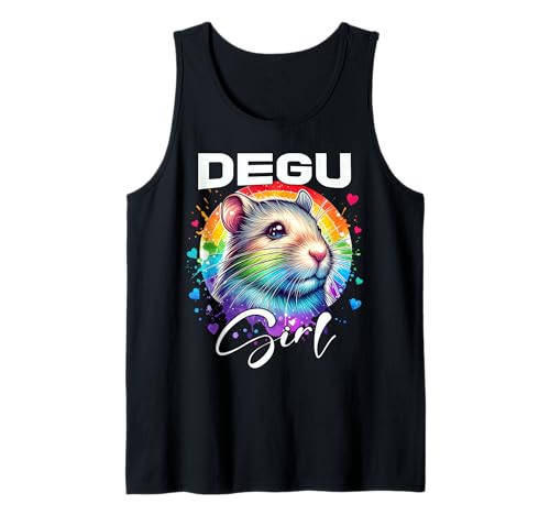 Degu Mädchen Degu Girl Strauchratte Degus Tank Top Degu Mädchen Degu Girl Strauchratte Degus Tank Top von Degu Designs Damen