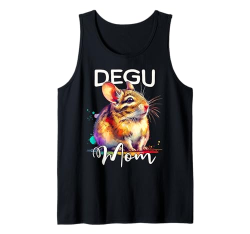 Degu Mom Degu Mama Strauchratte Tank Top von Degu Mama Für Damen