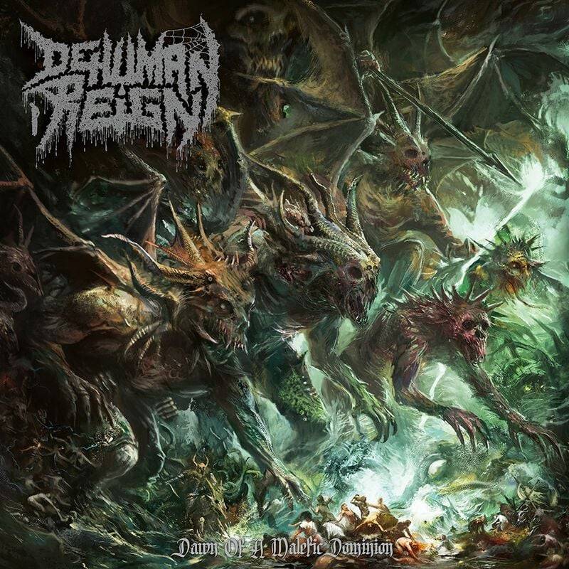 Dehuman Reign Dawn of a Malefic Dominion CD multicolor von Dehuman Reign