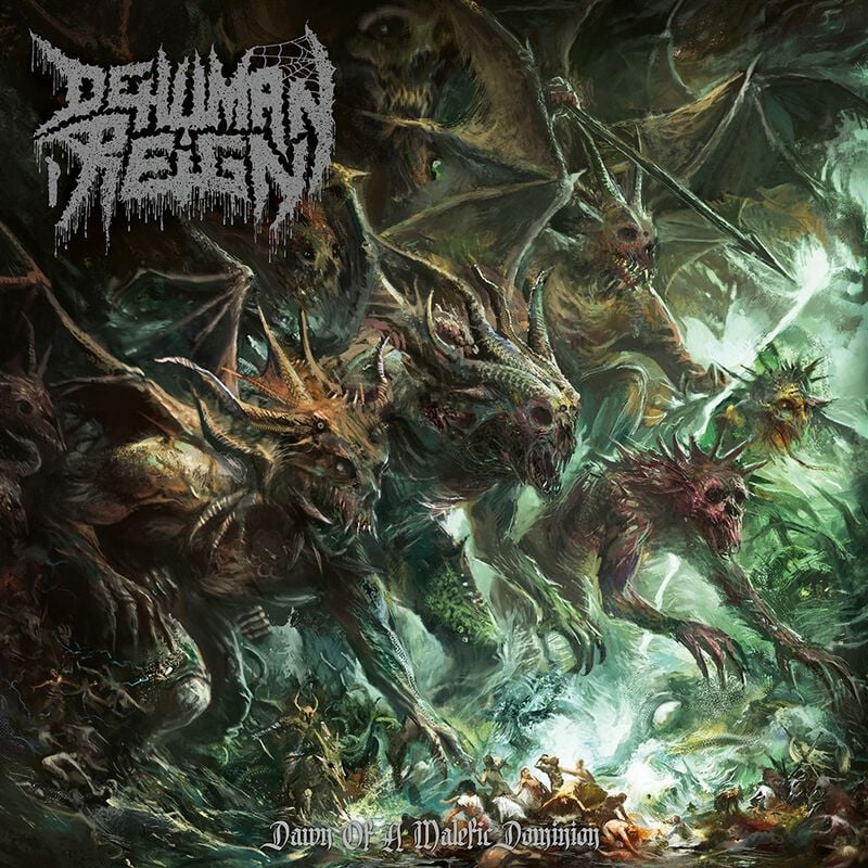 Dehuman Reign Dawn of a Malefic Dominion CD multicolor Dehuman Reign Dawn of a Malefic Dominion CD multicolor von Dehuman Reign