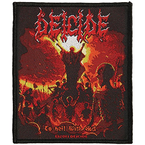 DEICIDE TO HELL WITH GOD Patch/ Aufnäher von Deicide
