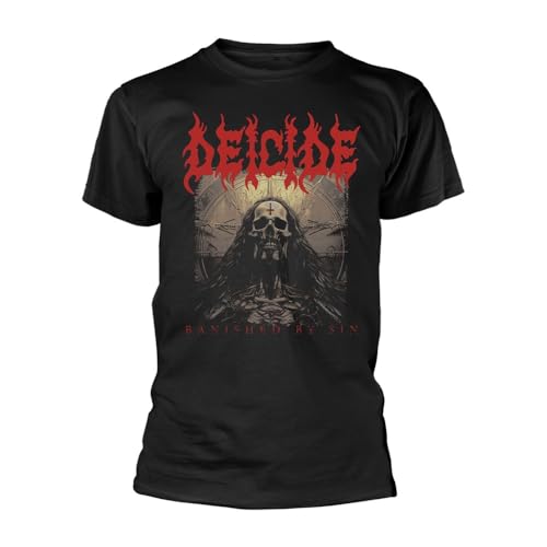 Deicide Banished by sin Männer T-Shirt schwarz L 100% Baumwolle Band-Merch, Bands Deicide Banished by sin Männer T-Shirt schwarz L 100% Baumwolle Band-Merch, Bands von Deicide