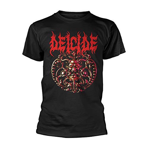 Deicide T Shirt Band Logo Neu Offiziell Herren Schwarz Größe S, Schwarz, Small von Deicide