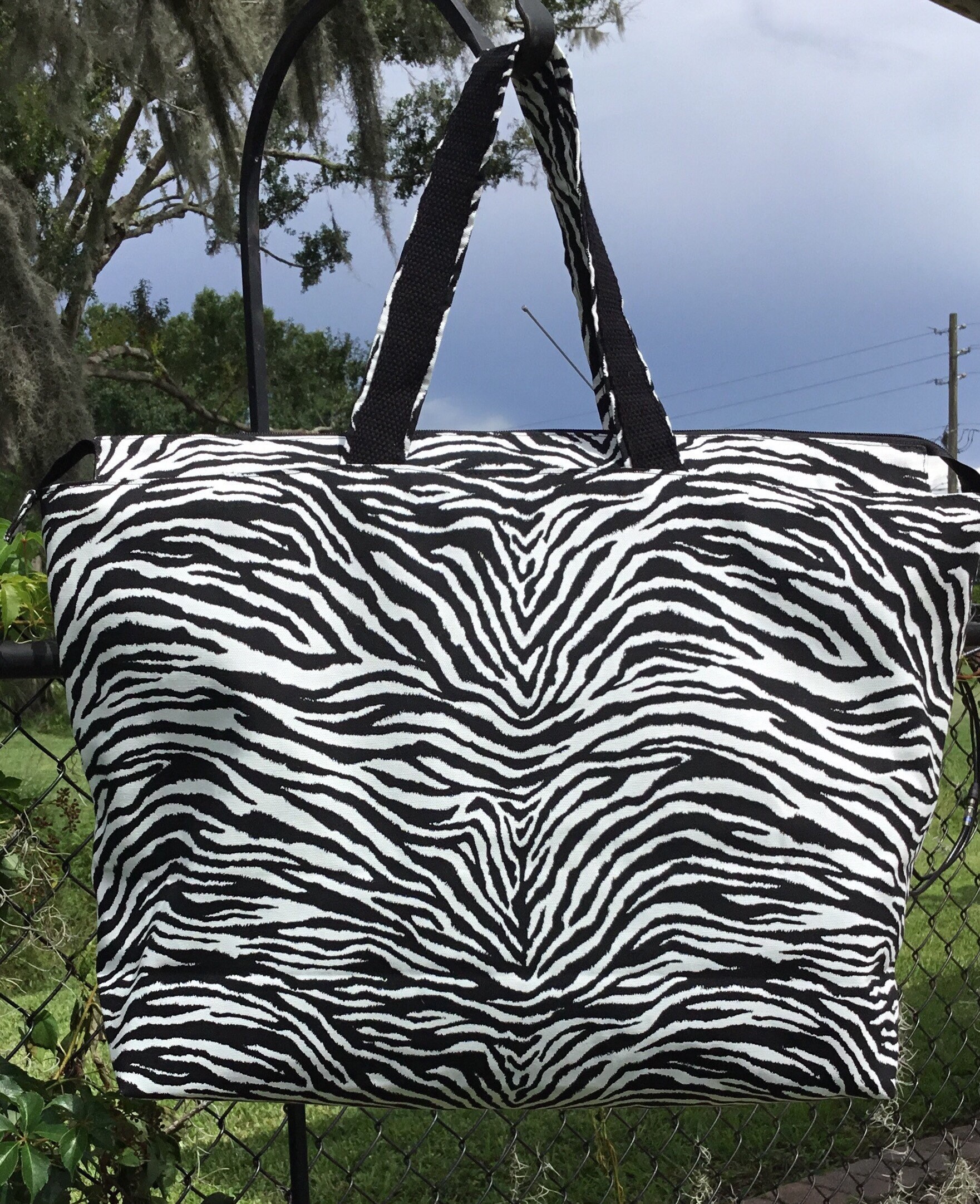 Baumwolle-Zebra-Tasche von DeideiStar