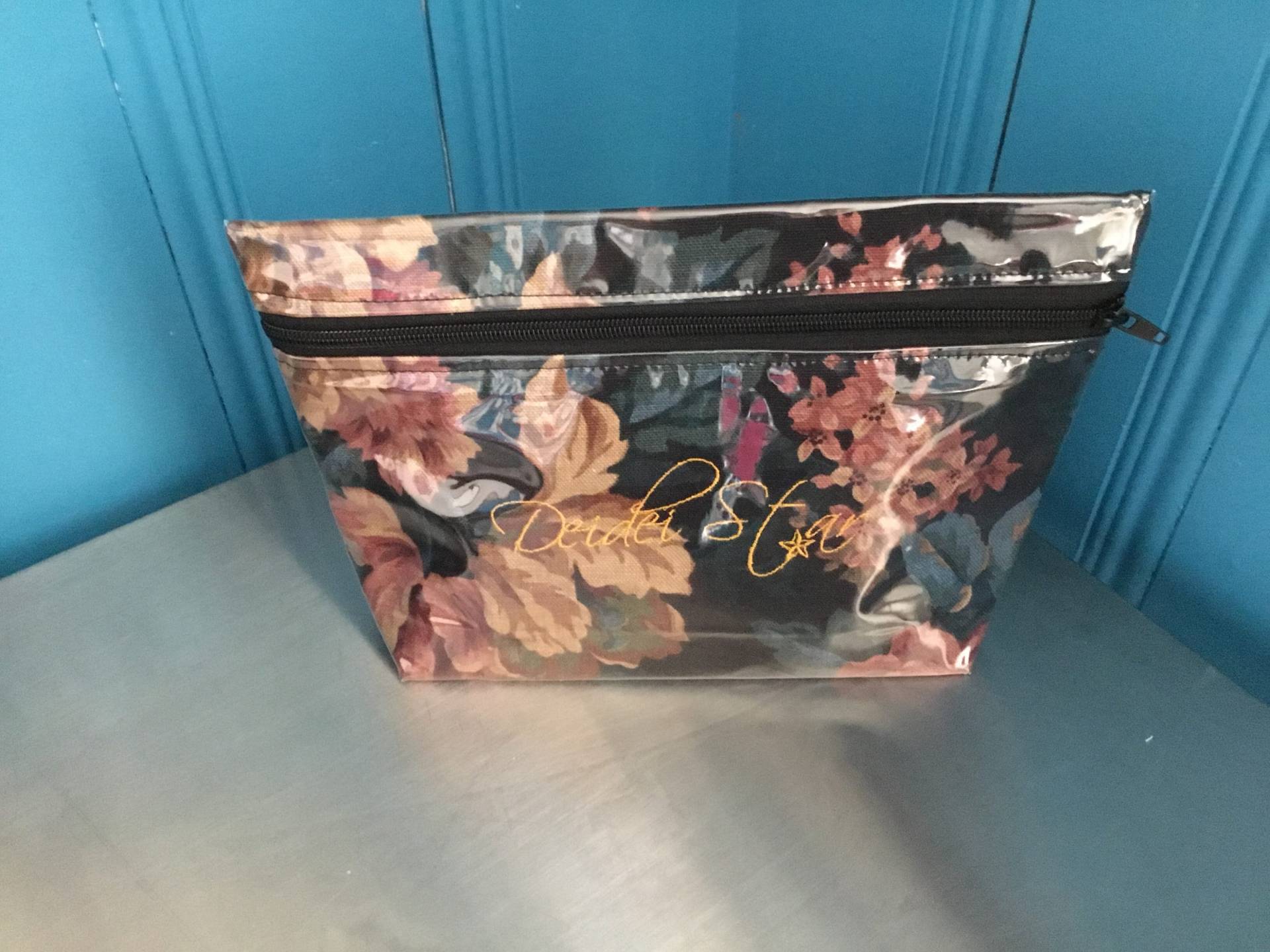 Kosmetiktasche Mit Blumen-Print von DeideiStar