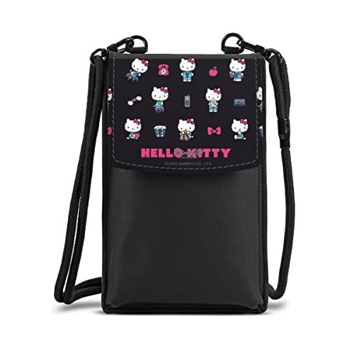 Handytasche zum Umhängen kompatibel mit Xiaomi 12 X 5G Crossbody Bag Stoffband Umhängetasche Damen Hello Kitty Fanartikel Kindheit von DeinDesign