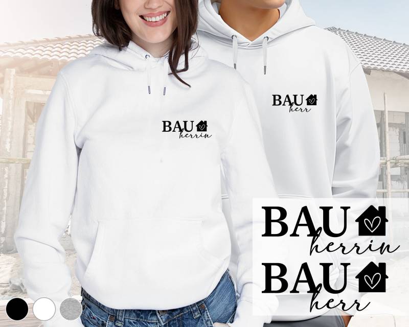 Bauherr/Bauherrin Hoodie | Hausbau Design 6 Klein Wunschfarbe Bauherr/Bauherrin Hoodie | Hausbau Design 6 Klein Wunschfarbe von DeinLieblingsteil