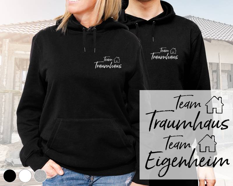 Bauherr/Bauherrin Hoodie | Hausbau Design 9 Klein Wunschfarbe Bauherr/Bauherrin Hoodie | Hausbau Design 9 Klein Wunschfarbe von DeinLieblingsteil