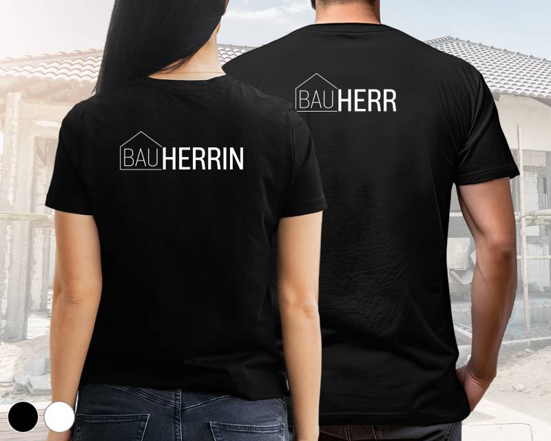 Bauherr/Bauherrin T-Shirt | Hausbau Design 2 Gross Wunschfarbe Bauherr/Bauherrin T-Shirt | Hausbau Design 2 Gross Wunschfarbe von DeinLieblingsteil