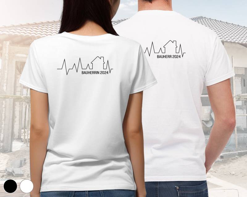 Bauherr/Bauherrin T-Shirt | Hausbau Design 7 Gross Wunschfarbe Bauherr/Bauherrin T-Shirt | Hausbau Design 7 Gross Wunschfarbe von DeinLieblingsteil