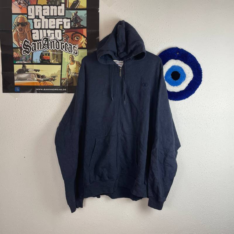 Champion Kapuzenjacke/Sweater in Dunkelblau Gr Xl von DeinLokalerPlugDE