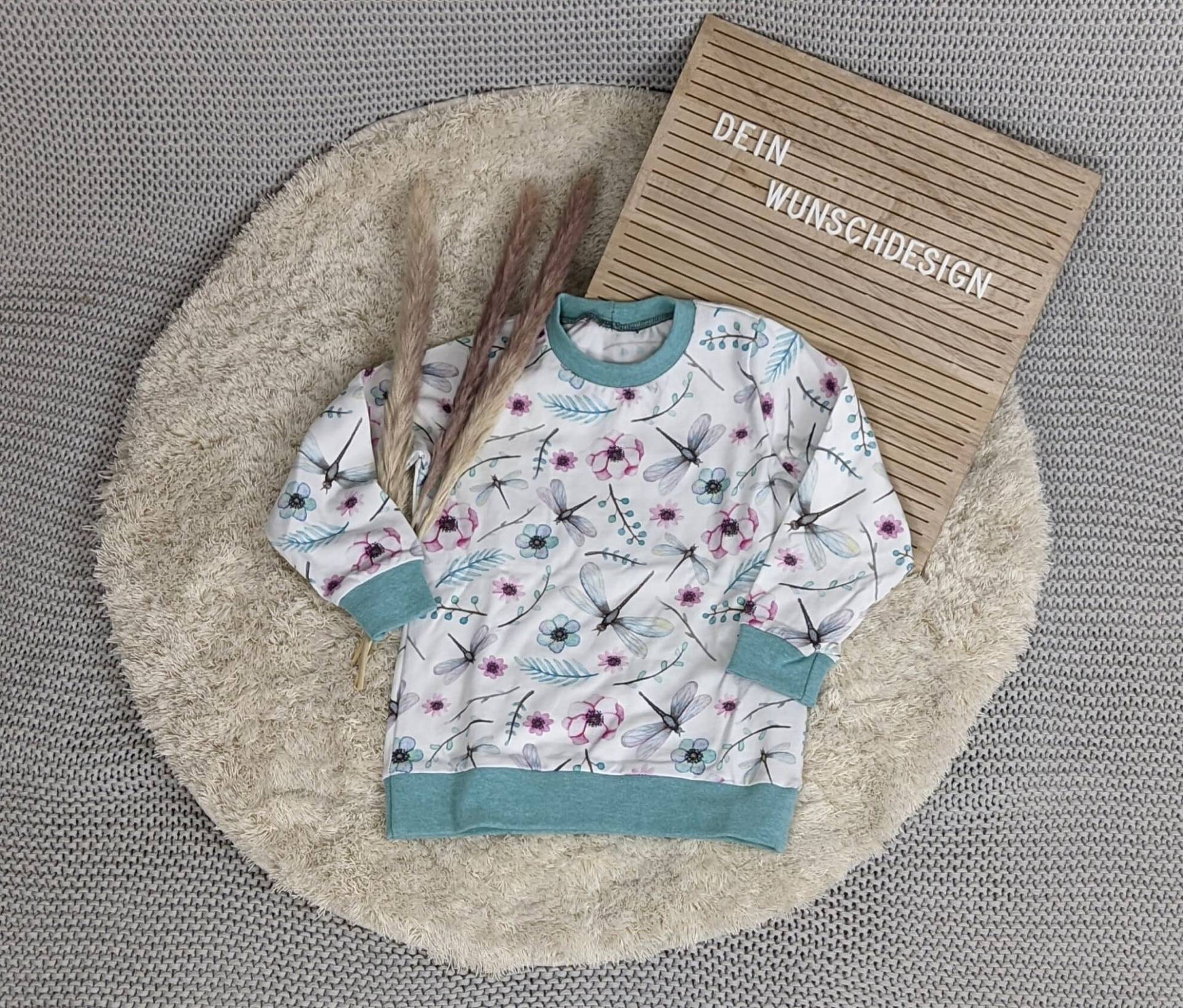Pullover I Langarm Shirt Libellen Jersey Pullover I Langarm Shirt Libellen Jersey von DeinWunschDesignShop