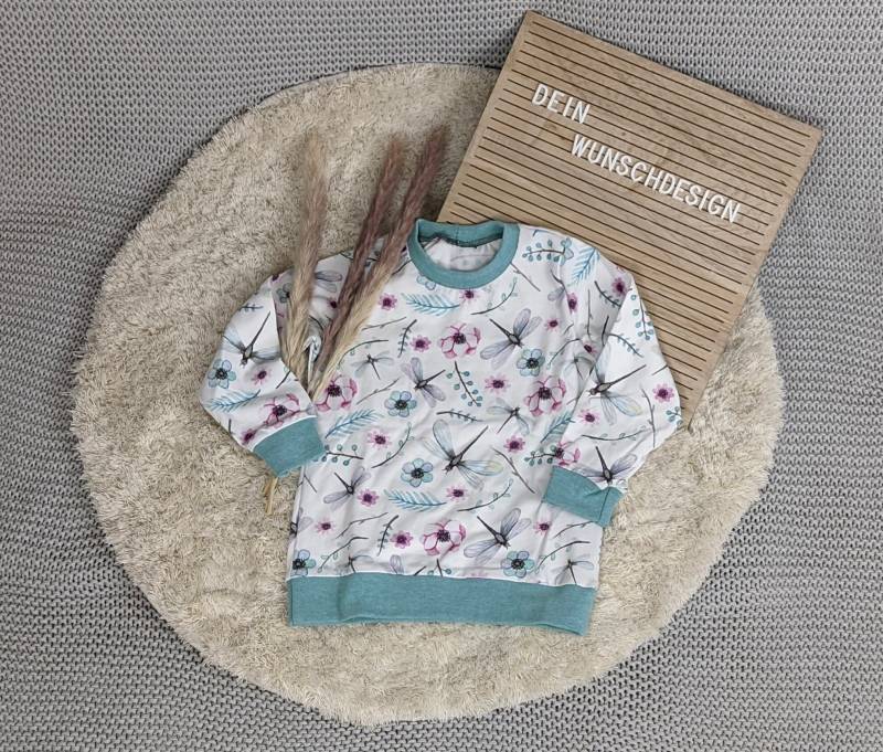 Pullover I Langarm Shirt Libellen Jersey Pullover I Langarm Shirt Libellen Jersey von DeinWunschDesignShop