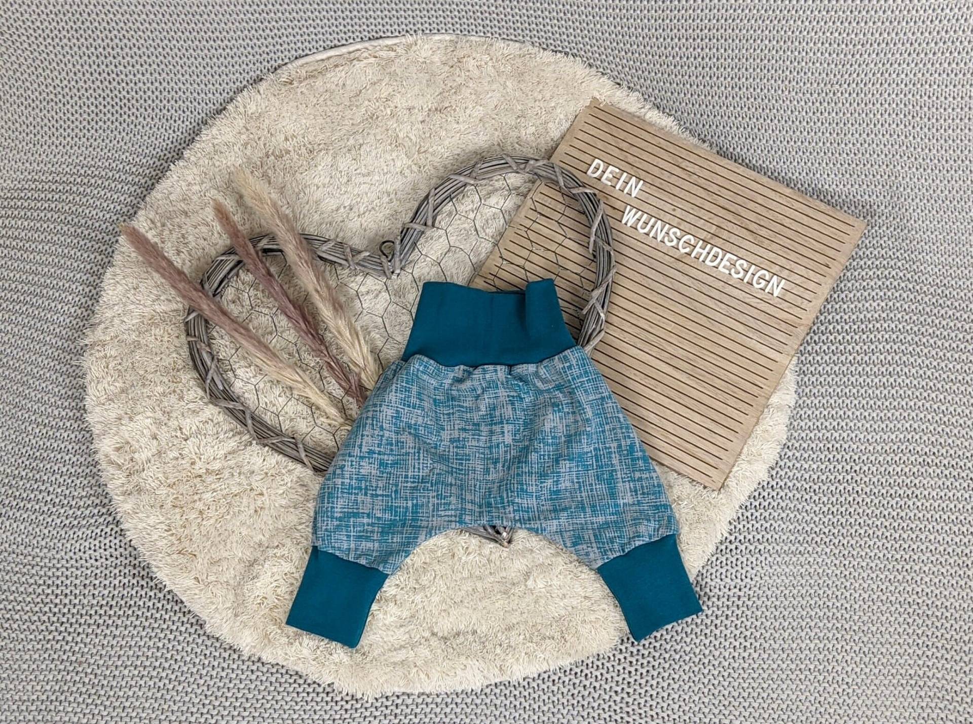 Sofortkauf I Pumphose Baby Streifen Petrol Jersey Sofortkauf I Pumphose Baby Streifen Petrol Jersey von DeinWunschDesignShop