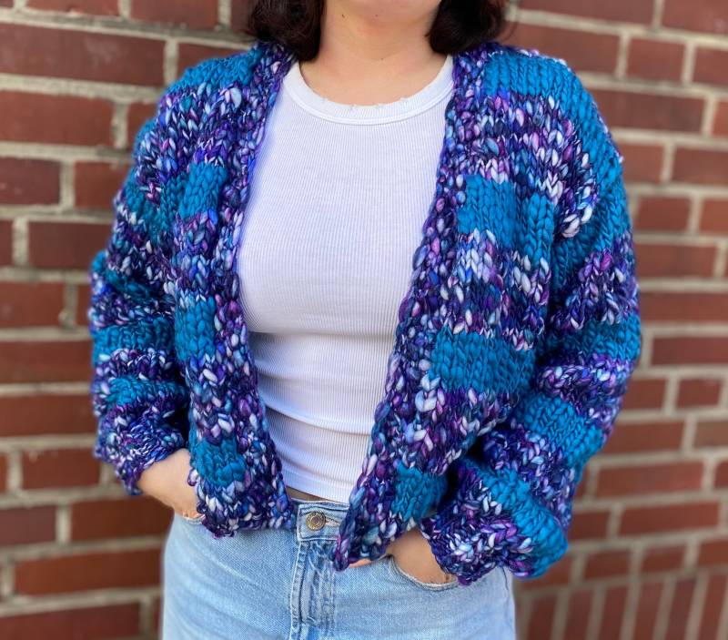 strickjacke, Handgestrickt, Cardigan, Chunky, Knitting strickjacke, Handgestrickt, Cardigan, Chunky, Knitting von DeineWunschstuecke