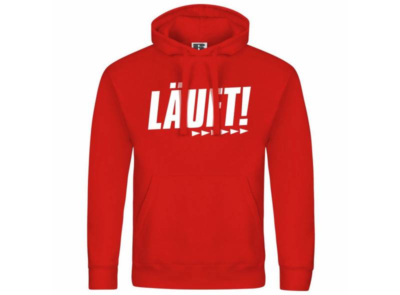 deinshirt Kapuzenpullover Herren Kapuzenpullover Läuft Mit Print Motiv, Grafik von deinshirt