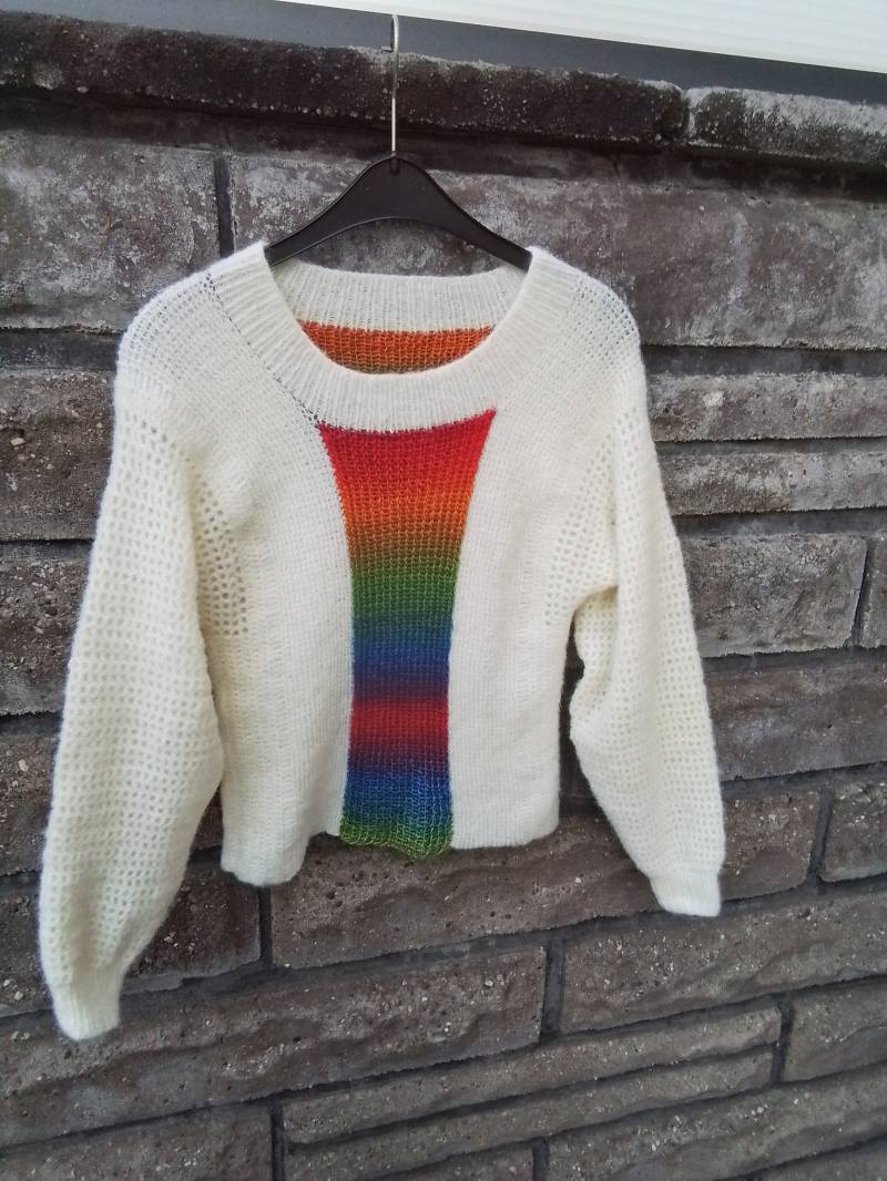 Regenbogen in Cremewolke von DeinzigBaer