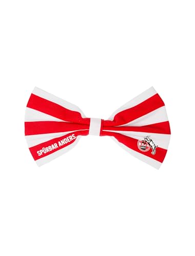 Deiters Fliege 1. FC Kln - Rot-Wei gestreift - Polyester - Sport - Fans von 1. FC Kln, Erwachsene Mnner von Deiters