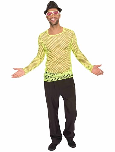 Deiters Netzshirt Herren neongelb one size von Deiters