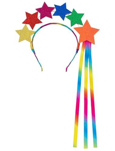 Haarreif Sterne mit Bändern bunt von Deiters