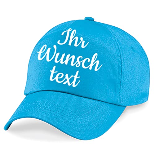 Deitert Kappe, Basecap individuell bestickbar mit Namen oder Wunschtext | über 20 Farben zur Auswahl Surf Blau Deitert Kappe, Basecap individuell bestickbar mit Namen oder Wunschtext | über 20 Farben zur Auswahl Surf Blau von Deitert